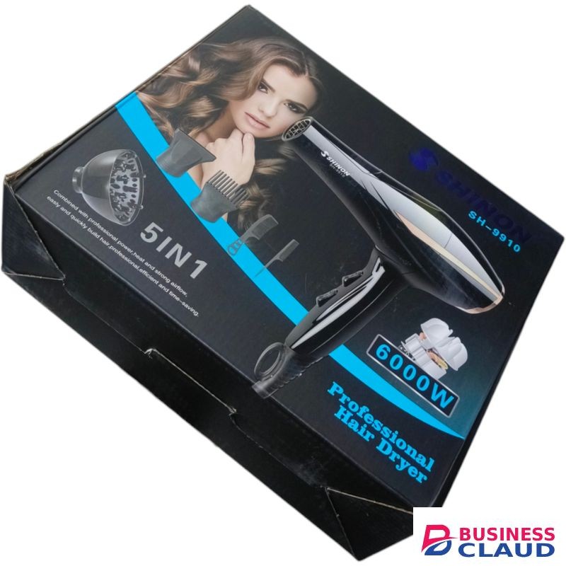 Shinon 6,000 Watts Powerful Professional Hair Dryer cf