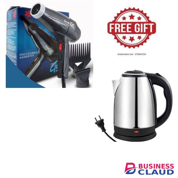 Ceriotti HAIR DRYER >>BLOW DRY SUPER GEK 3000WATS//FREE KETTLE