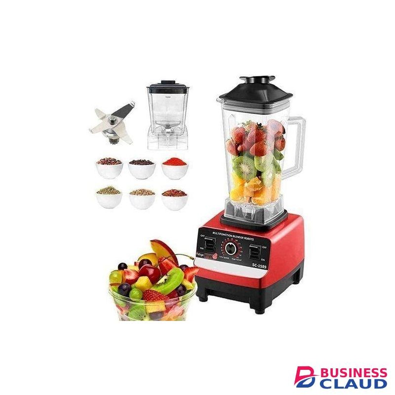 SILVER CREST Germany Technology Commercial Heavy Duty Blender 2 in 1 Blender 8500Watts