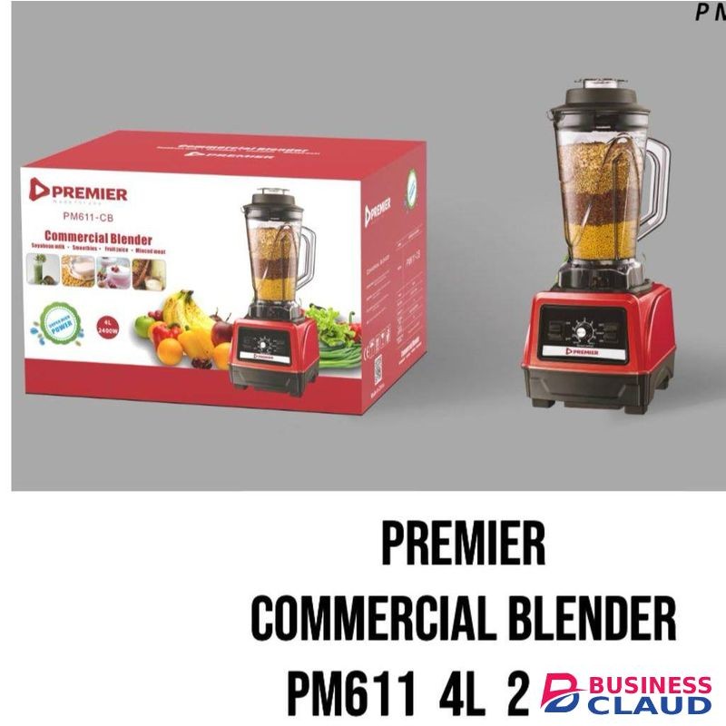Premier Professional Blender/Grinder/Mixer,2400 watts, 4 Litres BPA Free Jar, Commercial heavy duty blender, High Power & Speed Blender, 100% Copper Motor, Pulse Function