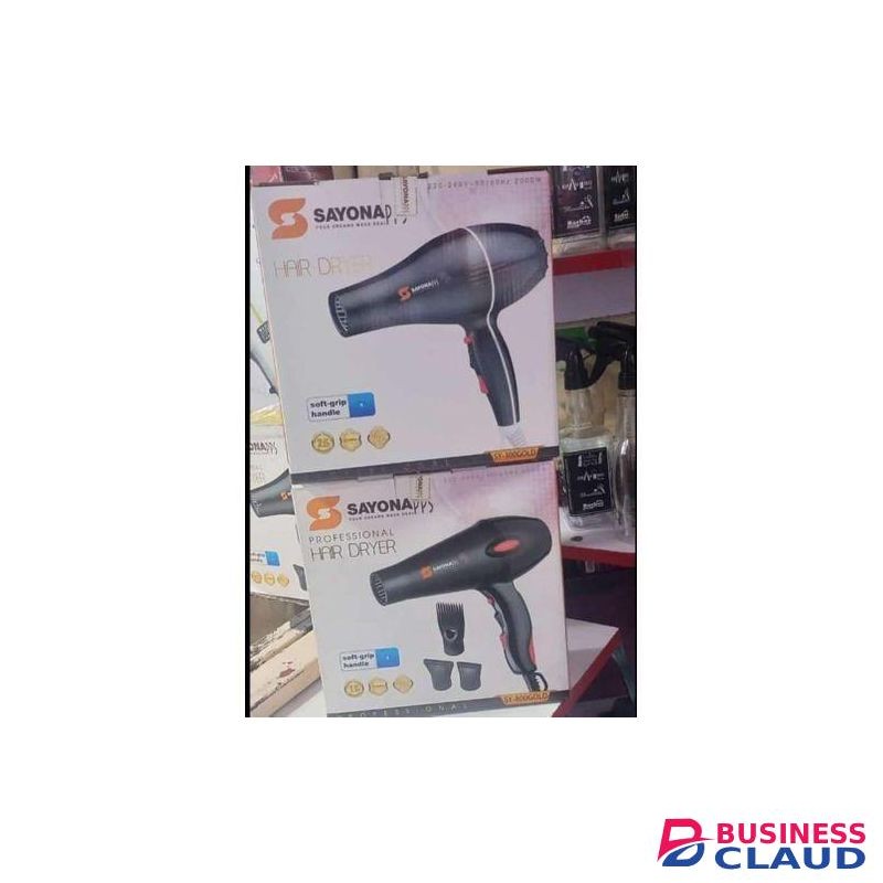 Sayona Professional Hair Dryer – High-Power 2000W Blow Dryer For Salon & Home Use