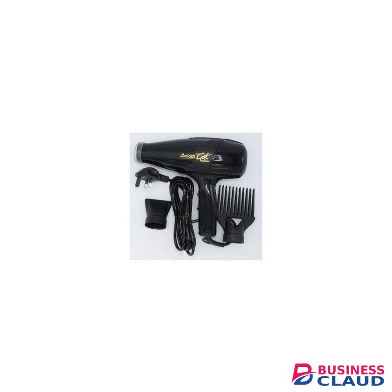 uper Gek 3800 Professional Hair Dryer - 1900W Salon Grade Blow Dryer - Black