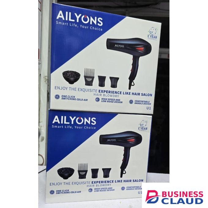 AILYONS U1 Professional Hair BlowDry Hair Dryer - 2200W