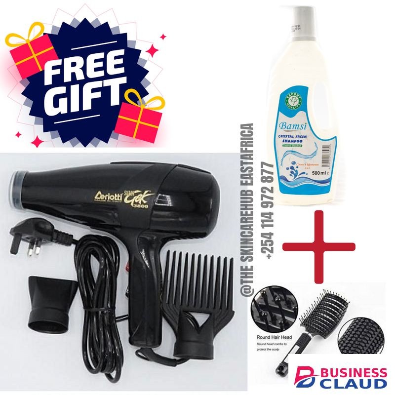 ORIGINAL Ceriotti Super GEK 3000 Blow Dryer, a professional hair dryer designed for salon and home use.