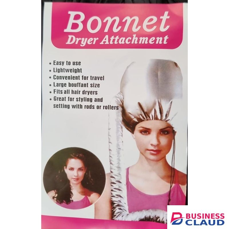 Bonnet Hair Dryer Attachment, These Versatile Hair-dryer Bags Slide Over Your Head And Secure Firmly To Start Drying Your Hair Rapidly While Keeping Your Hands Free