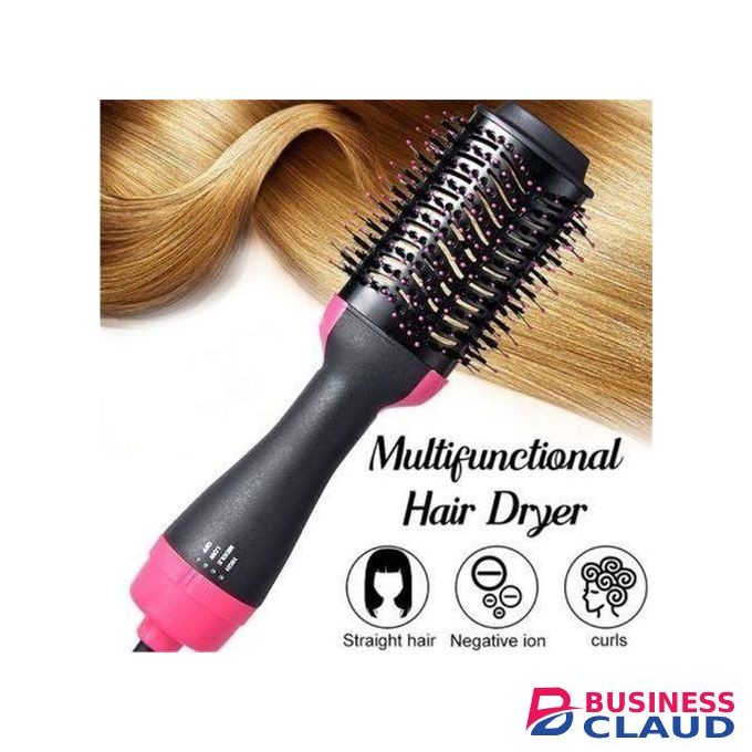 One-Step Hair Dryer And Volumizer with Hot Air Brush Dry & Wet Dual-use Frizz-free High Middle Low Three Modes One Step Hair Dryer and Styler