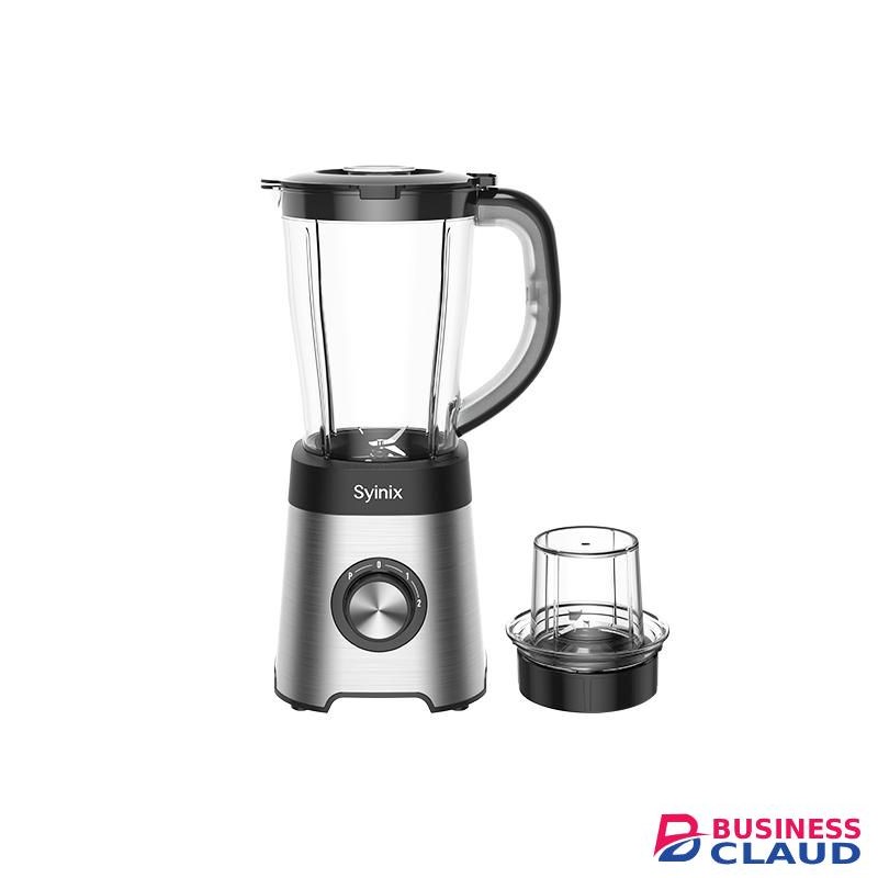 Syinix Electric Blender with Grinder – 2-in-1 Kitchen Appliance, High-Speed Blender – Perfect for Smoothies, Juices, and More (2YRs WRTY)