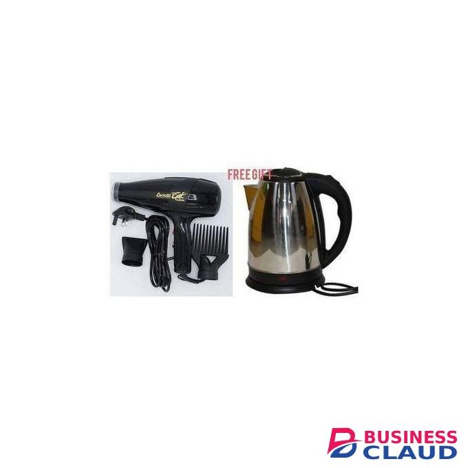 Ceriotti Hair Blow Dryer Plus Free Kettle