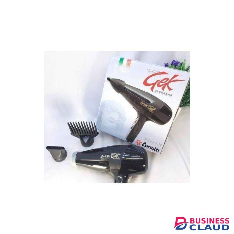 Ceriotti Cerrioti Gek 3800 Hair Blow Dryer