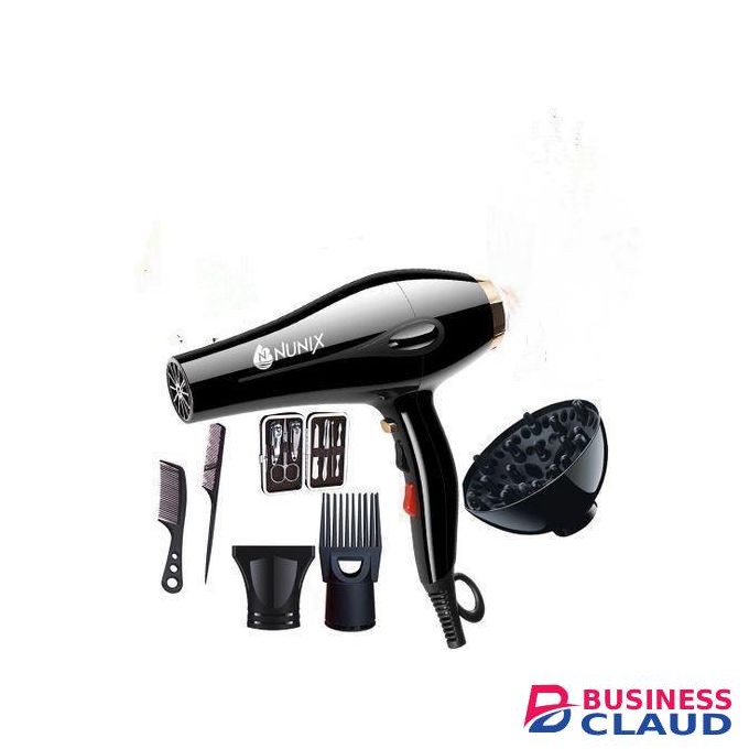 Nunix Professional Hair Blow Dryer and Straightener With 3 Mode