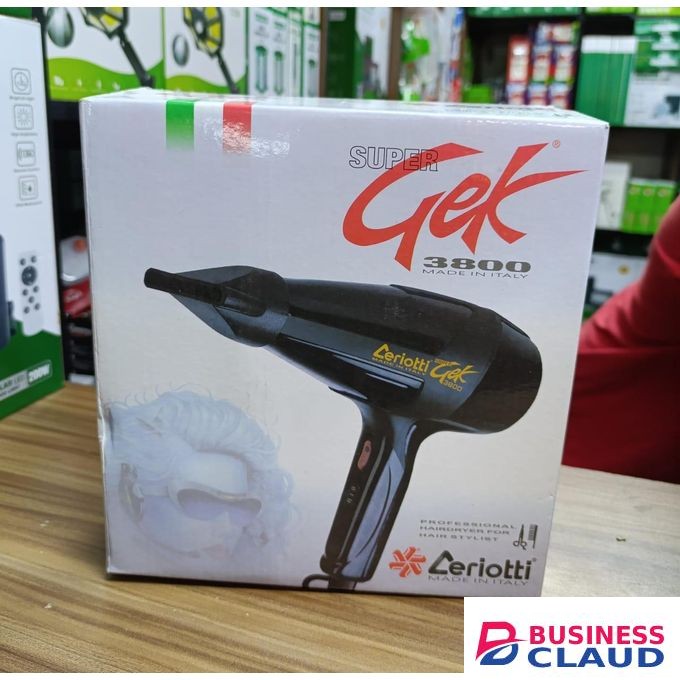 Ceriotti Super Gek3800 Professional Hair Dryer