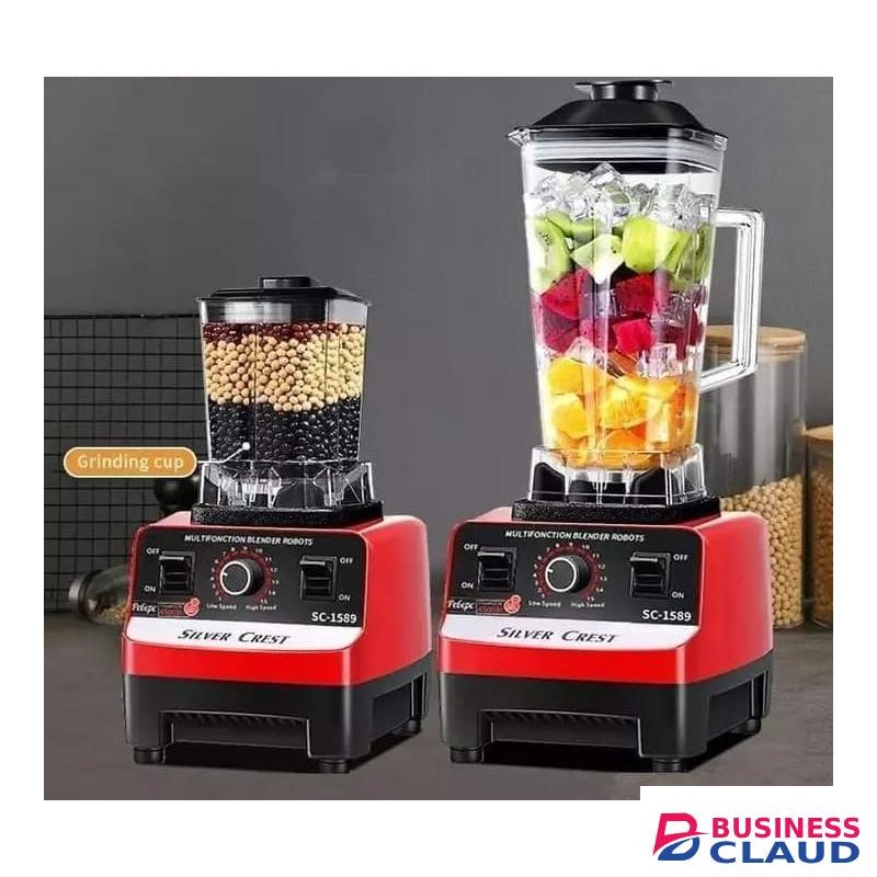 2 in 1 High-Power Heavy Duty Commercial Blender