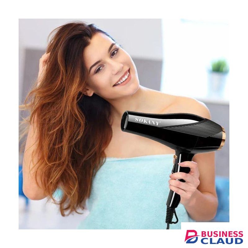 Sokany Hair Dryer - Salon-Style Blowouts, Lightweight Design, 2600 Watts For Fast Drying With 4 Heat & 2 Speed Settings For Drying And Styling Flexibility, With Combs