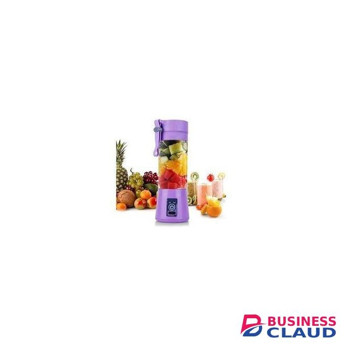 Portable Blender Fruit Juicer Cup With USB -Purple