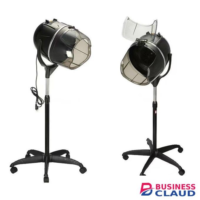 Beauty Salon Portable Hair dryer - with Adjustable/flexible and movable stand - Black
