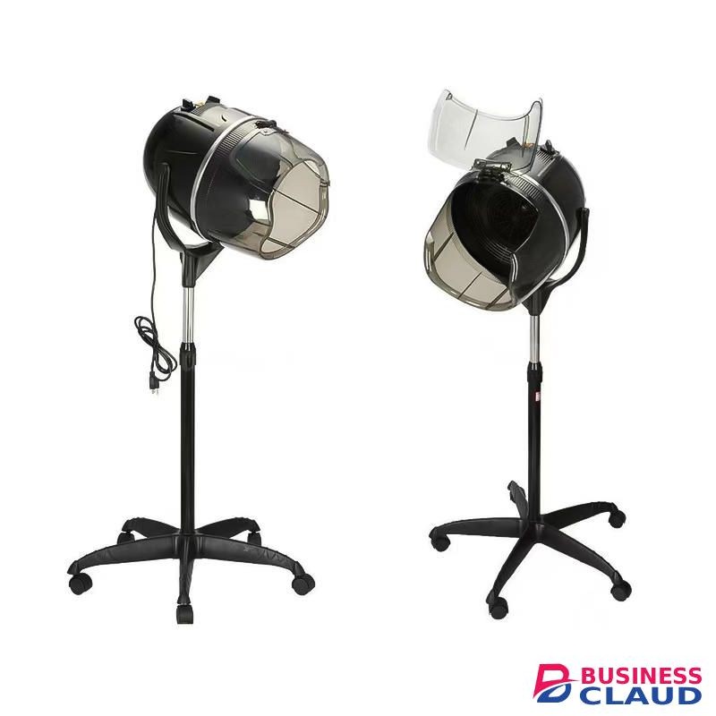 Beauty Salon Salon Hair dryer - with Adjustable/flexible and movable stand - Black