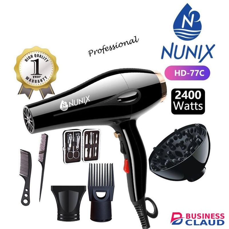 Nunix Professional Hand Held Blower Dryer Hair Dyer