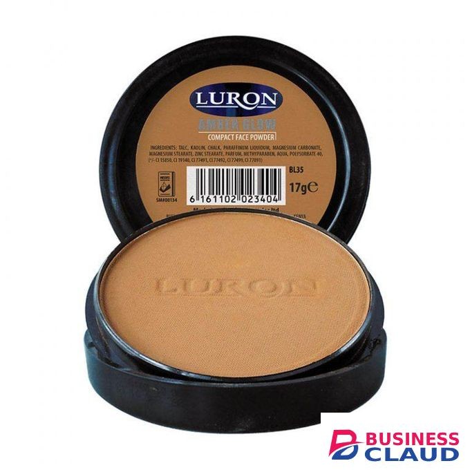 Beauty Blender & Makeup Sponge + Luron Compact Powder AMBER GLOW