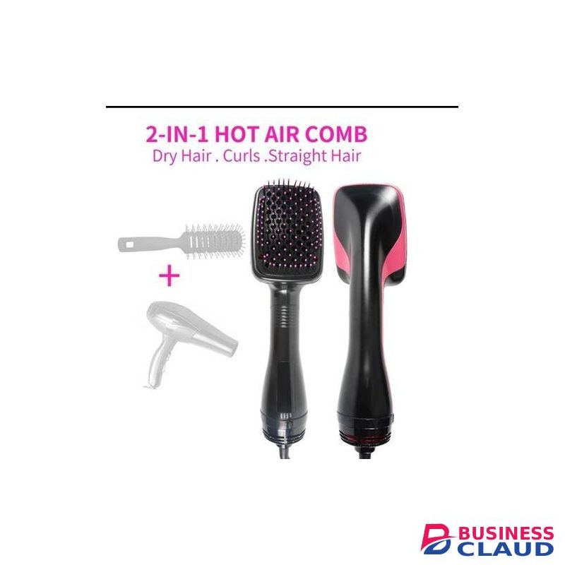 Electric Hair Dryer Brush: Salon quality professional hot air brush for your daily use as a styling tool, 2-in-1 one step hair comb.