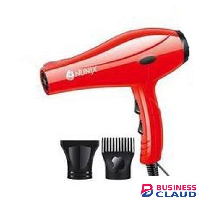 Nunix Professional Hair Blow Dryer with Beauty Accessories HD-01 – Powerful and Durable Hair Care Tool for All Hair Types
