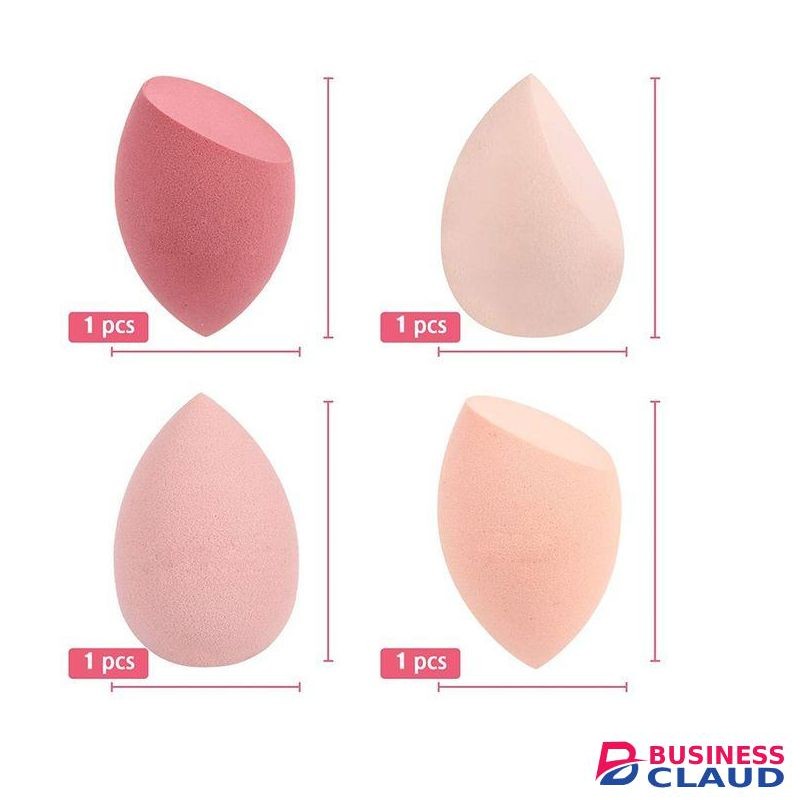 Makeup Sponges Beauty Blender Sponge Pink 4pcs /Set