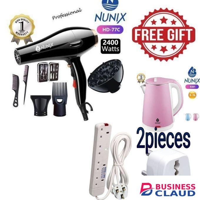 Nunix Commercial Hair Blowdry//Straightener//SALON/.
