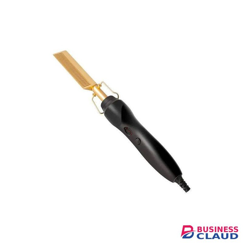 Portable Electric Hair Straightener Fast Hot Comb Heat Straightener