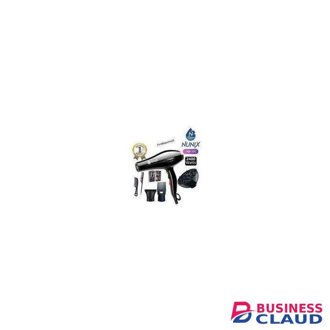 Nunix 2400W Professional Hair Blow Dry With Accessories