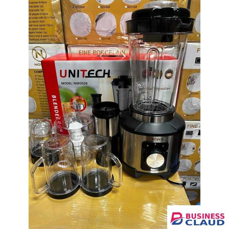 Unitech Blender Multifunction 6 in 1 With String Pure Copper Motor