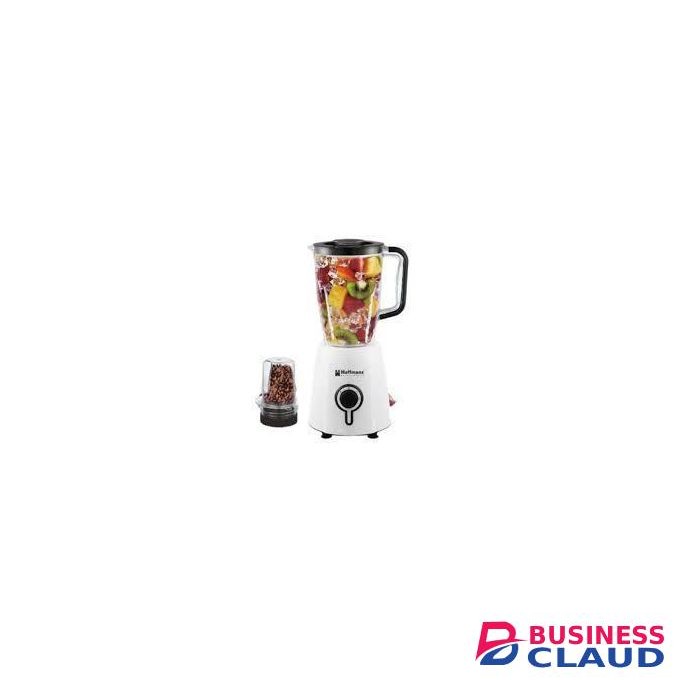 2-in-1 Multifunctional Electric Blender & Dry Grinder, High-Speed 1.5L Countertop Smoothie Maker & Spice Miller With Stainless Steel Blades