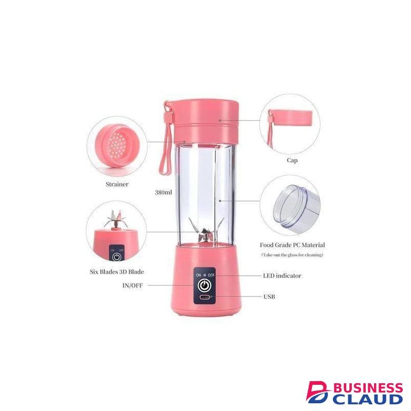 380ML USB Rechargeable Portable Small Blenders And Juicers