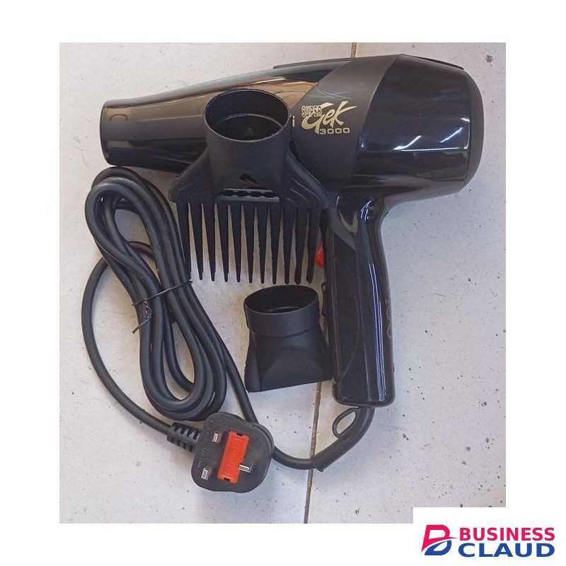 Ceriotti Super Gek 3000 Hair Dryer AC Motor Ionic 2 Speed 3 Heat Cold Air Button Salon Styling Professional