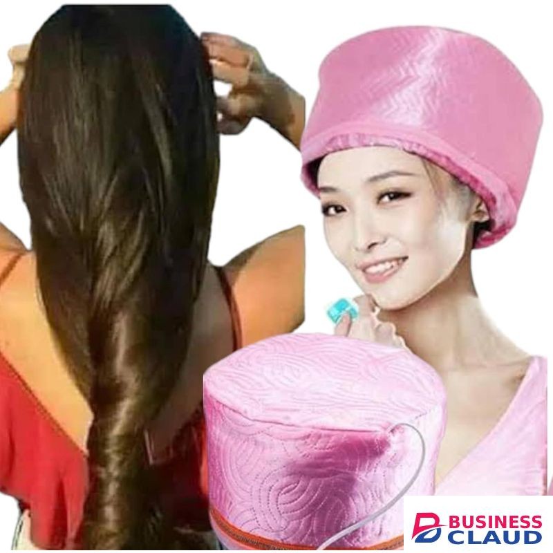 Electric Hair Steamer Thermal Heat Cap for Deep Conditioning and Hot Oil Treatment with 3 Temperature Levels