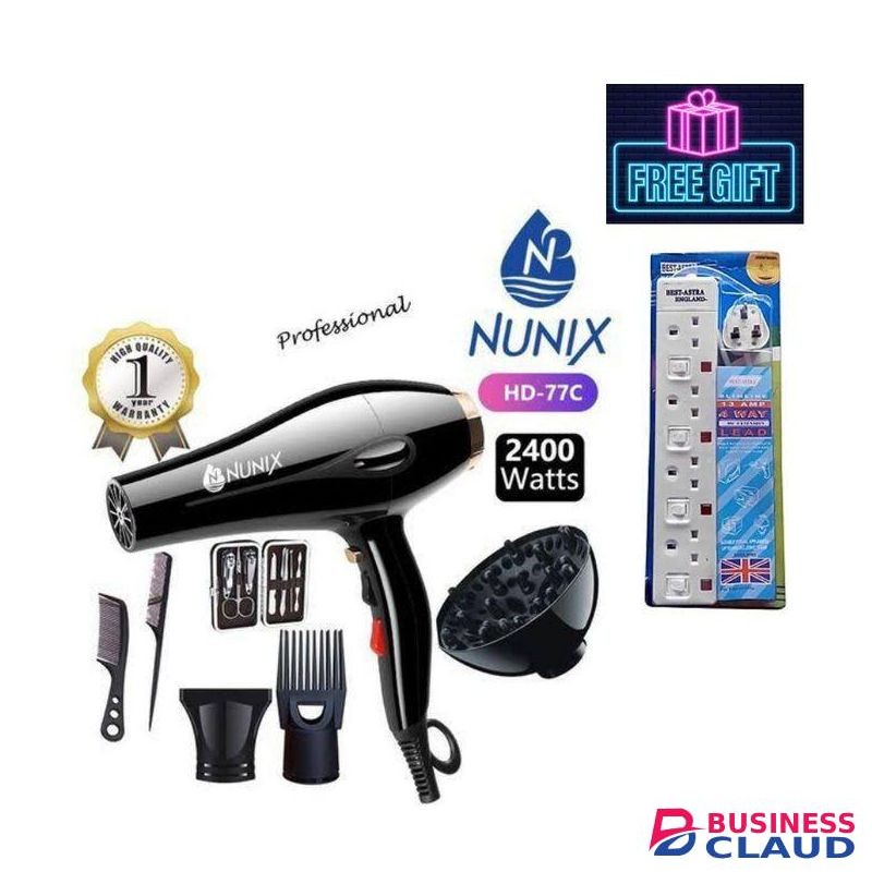 Nunix Professional//Commercial Blow Dry Machine+free Gift//