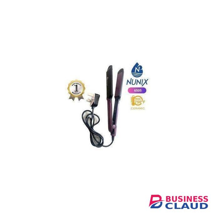 Nunix Discounted 2 in 1 Ceramic Coated Flat Iron Quality //Hair Straightener//Flat Iron//Superfly Fast Heating Hair Straightener for Quick and Smooth Results, Plus Travel Friendly