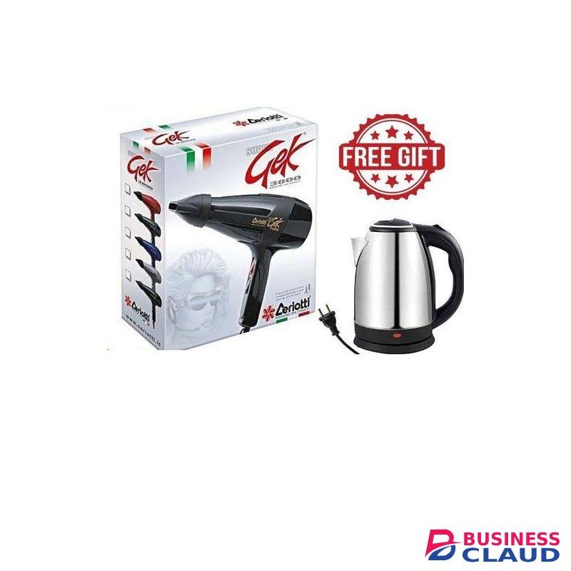 Ceriotti GEK 3800 Salon Blow - Dry Free 2 LITRES KETTLE