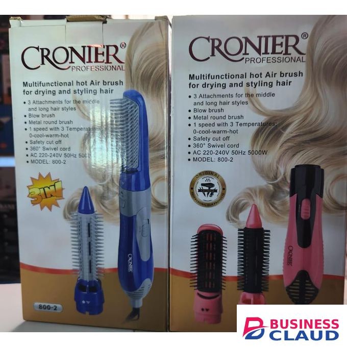 Cronier professional Cronier 3 in 1 professional hot air brush