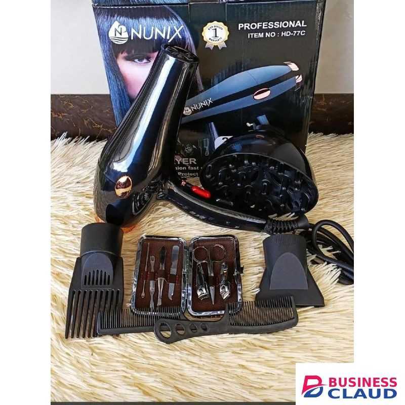 Nunix 2400W Professional hair blow dryer Blow Dry Hair Dryer