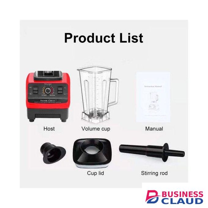 5000W Skoedi Sc-1589 Six Blade Juice Blender