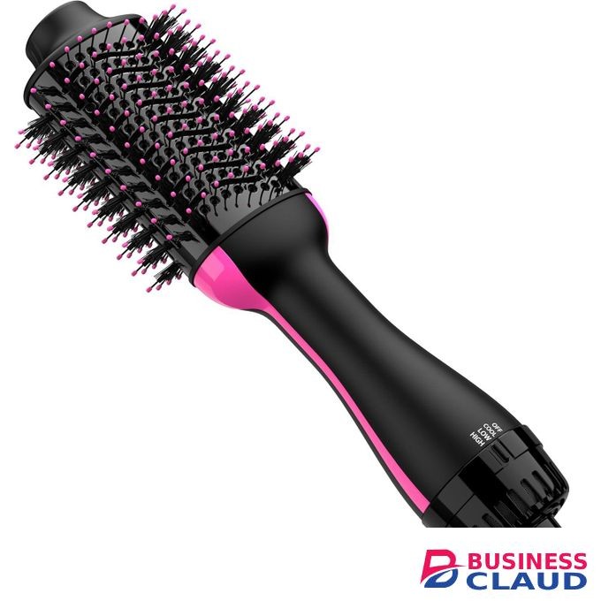 Hair Dryer Brush Blow Dryer in One, 3 in 1 Hair Dryer and Styler Volumizer with Negative Ion Anti-frizz Ceramic Titanium Barrel Hot Air Hair Straightener Brush
