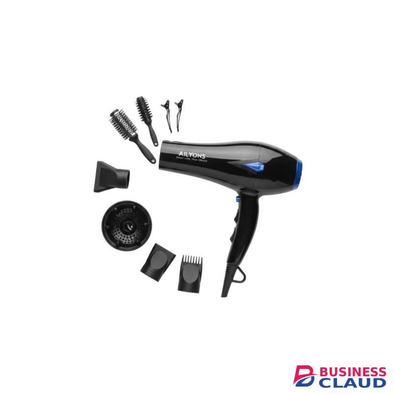 AILYONS Professional Hair Blow Dryer with Cold Air Switch & Full Salon Accessory Kit – High-Speed, Low-Noise Hair Dryer BLOW DRY MSALON MACHONE