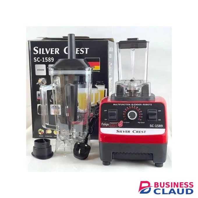 SILVER CREST Commercial Blender Double JUG 4500 Watts