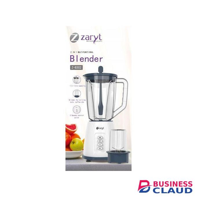 Zaryt 2 in 1 Multifunctional Blender White