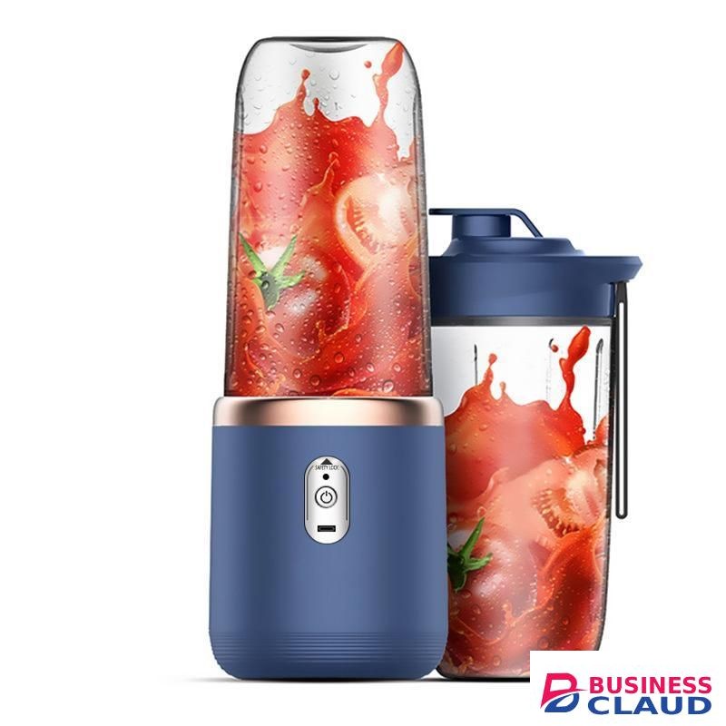 TodyJeyHo Personal Blender for Shakes & Smoothies, 400ml – 2 To-Go Portable Cups & Lids, Easy Clean, High-Speed Mixer for Juices, Kitchen, Baby Food – Powerful Motor