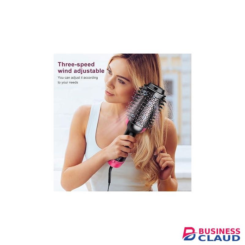 The Fabulous Hot Air Brush 3 IN 1 Hair Dryer Brush, One Step Hair Dryer & Styler & Volumizer & Hair Curler, Negative Ions Comb Straightener Salon, Curly Reduce Frizz ,Static