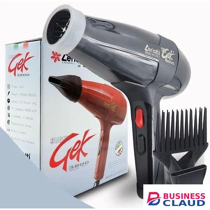 Gek 3800 Ceriotti Super Pro Salon Hair Dryer
