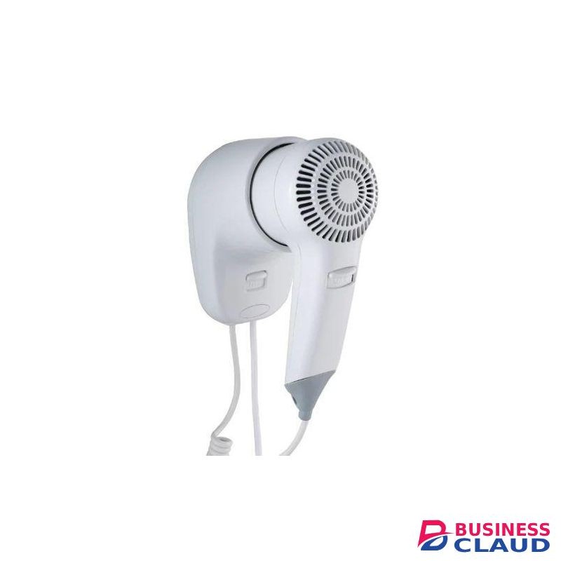 Lac Hair Dryer Mountable Fixed Corded Compact 1100W High Quality Bathroom/Saloon Wall Fixture Durable Width 135mm x Height 205mm 1yr Warranty