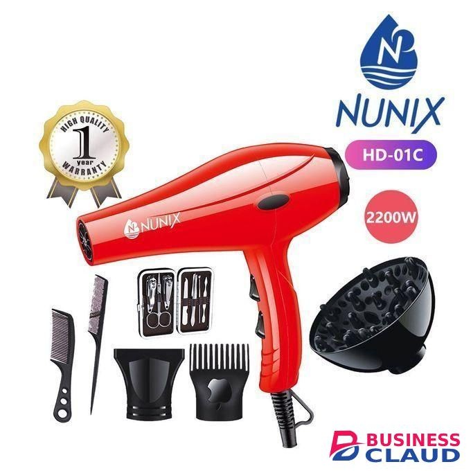 Nunix Professional Blow Drier Hd01c 2200w
