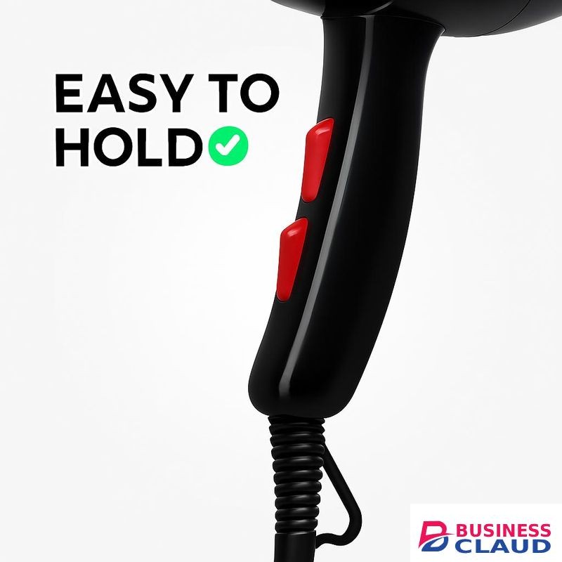 2 in 1 Electric Hot Comb Hair Dryer Blower - Fast-Heating Hair Straightener for Silky Smooth Styling