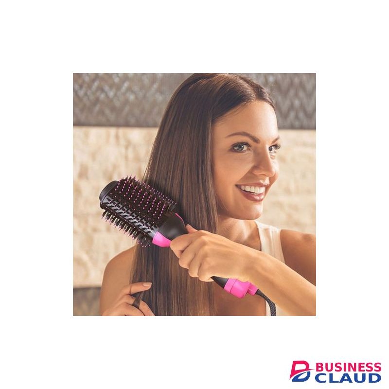 Electric Blow Dryer Brush 3 In 1 Hair Straightener Curler